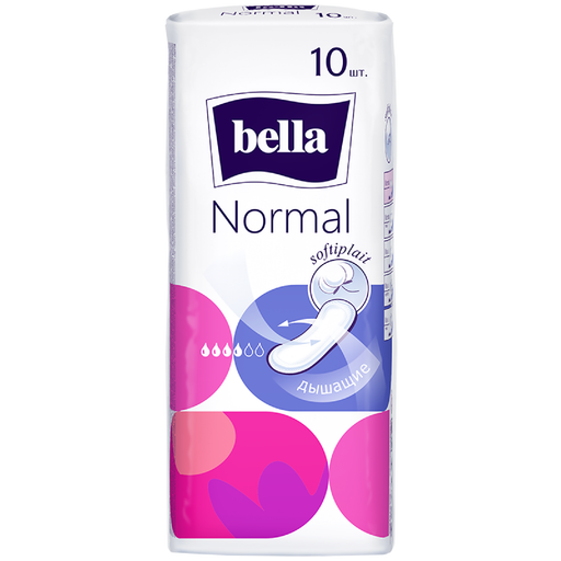 Bella Прокладки Normal Softiplait Air, прокладки гигиенические, 3 капли, 10 шт.