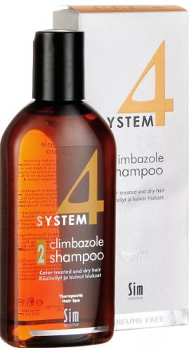 System 4 Терапевтический шампунь №2 для сухой кожи головы, сухих и окрашенных волос, шампунь, 215 мл, 1 шт.
