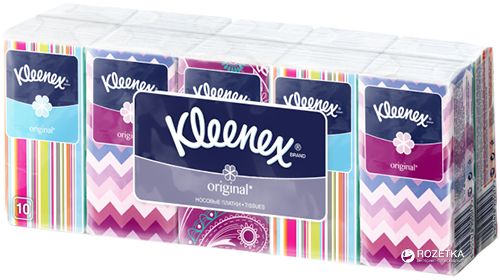 Kleenex Original Платки носовые бумажные, 10 шт.