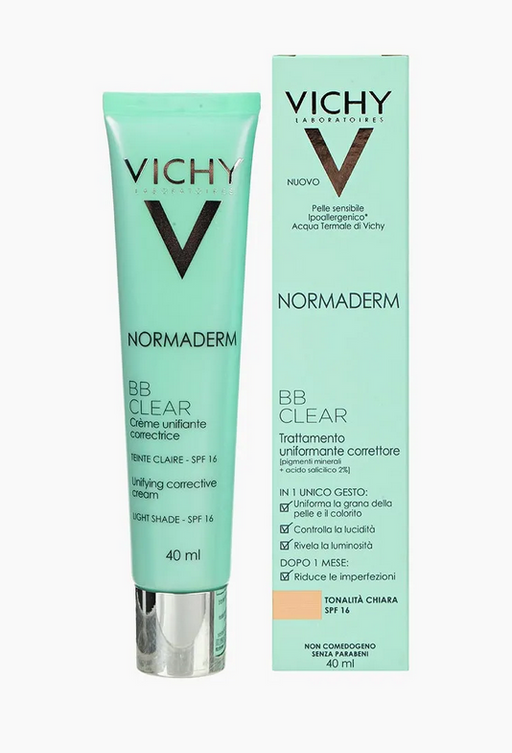 Vichy Normaderm BB крем корректирующий, светлый, 40 мл, 1 шт.