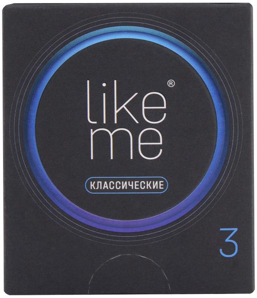Like me Презервативы классические, 3 шт.