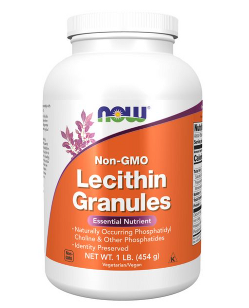 NOW Лецитин, порошок в гранулах, 454 г, 1 шт.