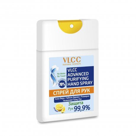 VLCC Спрей антисептический для рук Лимон, 20 мл, 1 шт.
