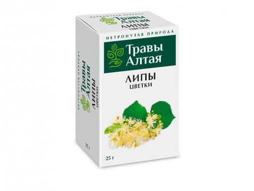 Травы Алтая Фиточай Липы цветки, фиточай, 25 г, 1 шт.