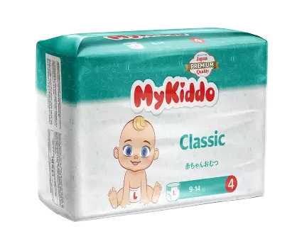 Mykiddo Classic Подгузники-трусики детские, L, 9-14 кг, 36 шт.