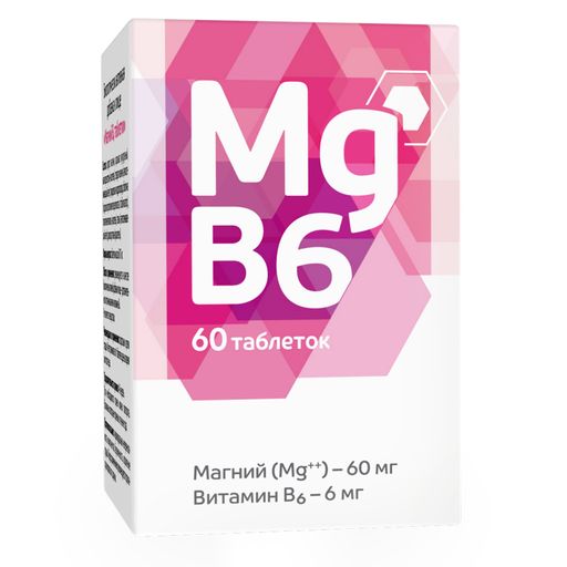 Магний В6 (БАД), 817 мг, таблетки, 60 шт.