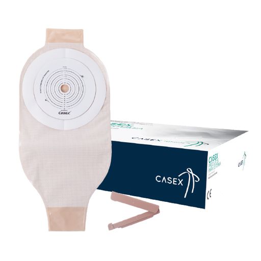 Casex soft Калоприемник для колостомы однокомпонентный дренируемый, 13-80 мм, 15 шт.