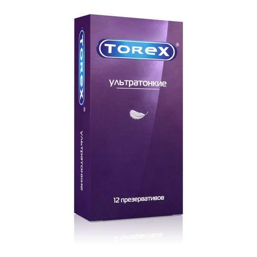 Torex презервативы ультратонкие, 12 шт.