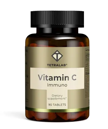 Tetralab Витамин C Иммуно, таблетки, покрытые оболочкой, 90 шт.