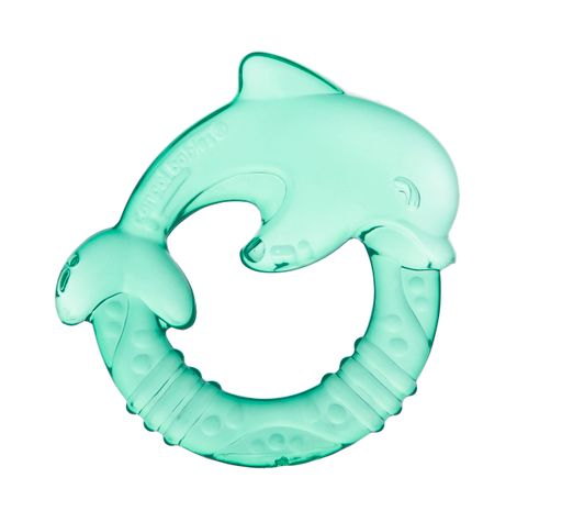 Canpol Прорезыватель водный охлаждающий дельфин 0+, арт. 2/221, зеленого цвета, 1 шт.