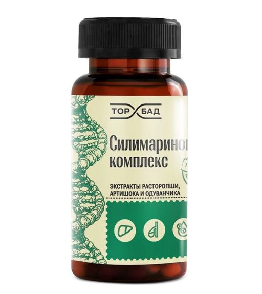Торбад Силимариновый комплекс, капсулы, 60 шт.