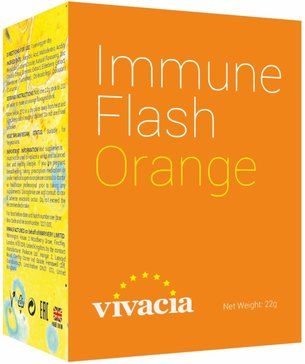 Vivacia Imune flash Комплекс, порошок, со вкусом апельсина, 2.2 г, 10 шт.