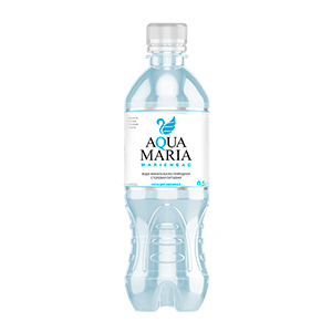 Aqua Maria Вода минеральная столовая питьевая, негазированная, 0.5 л, 1 шт.