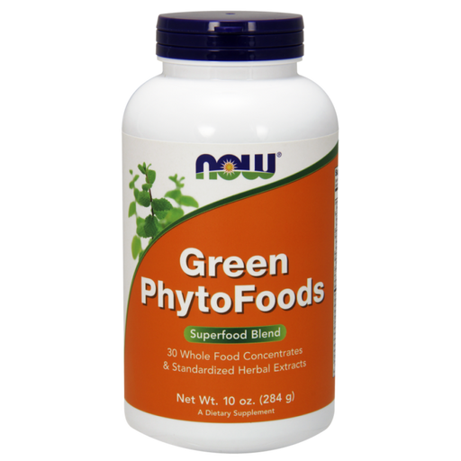 NOW Green PhytoFoods Зеленая пища, порошок, 284 г, 1 шт.